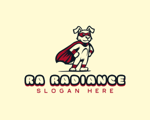 Superhero Canine Pet logo design