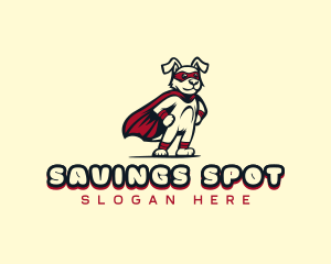 Superhero Canine Pet logo design