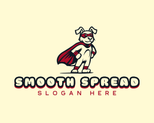 Superhero Canine Pet logo design