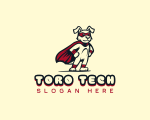 Superhero Canine Pet logo design