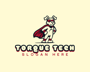 Superhero Canine Pet logo design