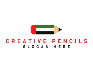 United Arab Emirates Pencil logo design