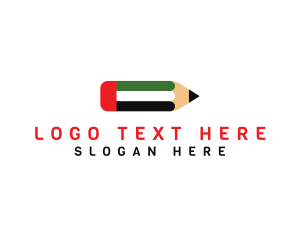 Teacher - United Arab Emirates Pencil logo design