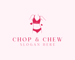 Lingerie - Bikini Lingerie Fashion logo design