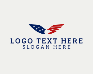 Freedom - American Eagle Veteran Organization logo design