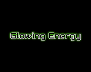 Automotive Green Glow logo design