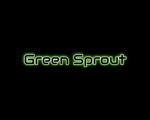 Automotive Green Glow logo design