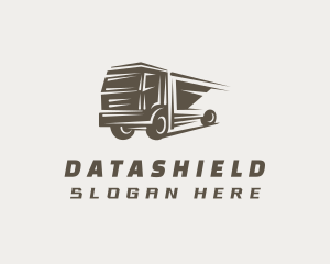 Cargo Vehicle Trucking Logo