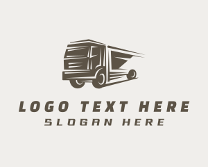 Cargo Vehicle Trucking Logo