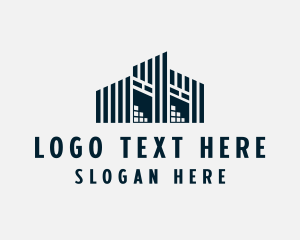 Facility - Factory Warehouse Building logo design