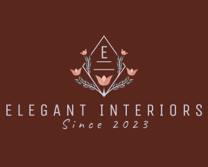 Elegant Flower Boutique logo design