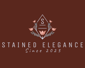 Elegant Flower Boutique logo design