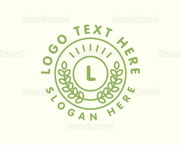 Green Laurel Organic Gourmet Logo