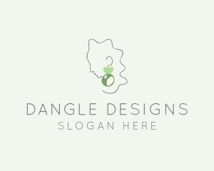 Dangle - Maiden Fashion Earring logo design