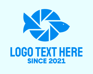 Photography Studio - Underwater Fish Photography logo design
