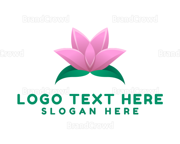 Lotus Flower Wellness Logo