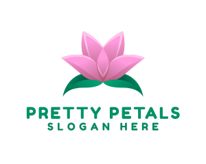 Lotus Flower Wellness  logo design