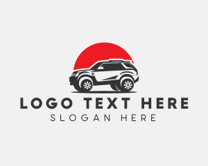 Sports Utility Vehicle - Car Automotive SUV logo design