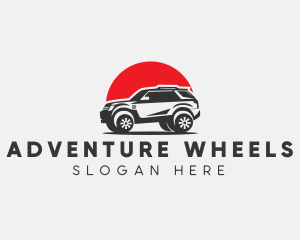 4wd - Car Automotive SUV logo design