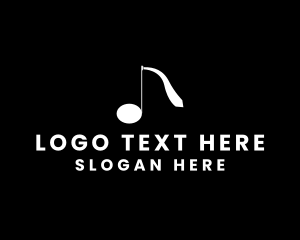 Sing - Musical Note Necktie logo design