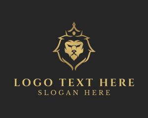 Enterprise - Lion King Crown logo design