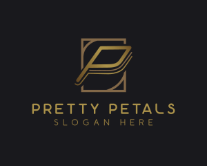 Premium Corporate Letter P logo design