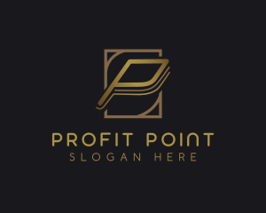 Premium Corporate Letter P logo design