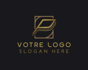 High End - Premium Corporate Letter P logo design