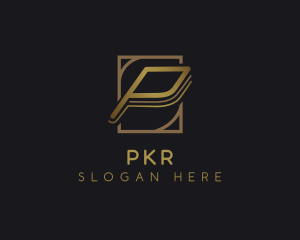 Premium Corporate Letter P logo design