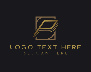 Finance - Premium Corporate Letter P logo design