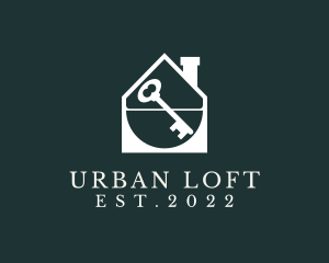 Loft - House Key Subdivision logo design