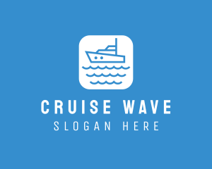 Cruiser - Marine Sailboat App logo design
