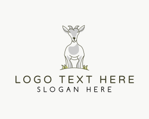 Farm - Goat Farm Livestock logo design