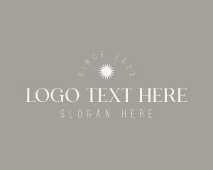 Elegant General Sun Logo