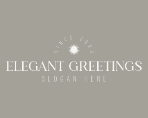 Elegant General Sun logo design