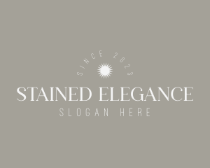 Elegant General Sun logo design