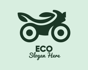 Green Eco Bike logo design