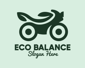 Green Eco Bike logo design