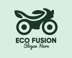 Green Eco Bike logo design