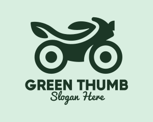 Green Eco Bike logo design