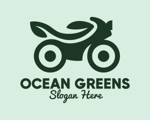 Green Eco Bike logo design