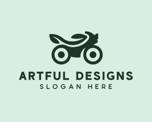 Green Eco Bike logo design