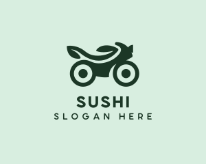 Green Eco Bike logo design