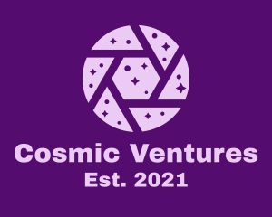 Space - Purple Shutter Space logo design