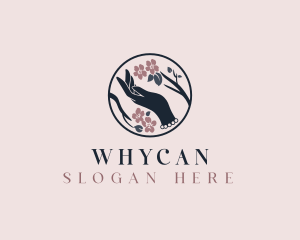 Aesthetician - Flower Bloom Boutique logo design