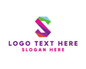 Colorful - Media Agency Letter S logo design