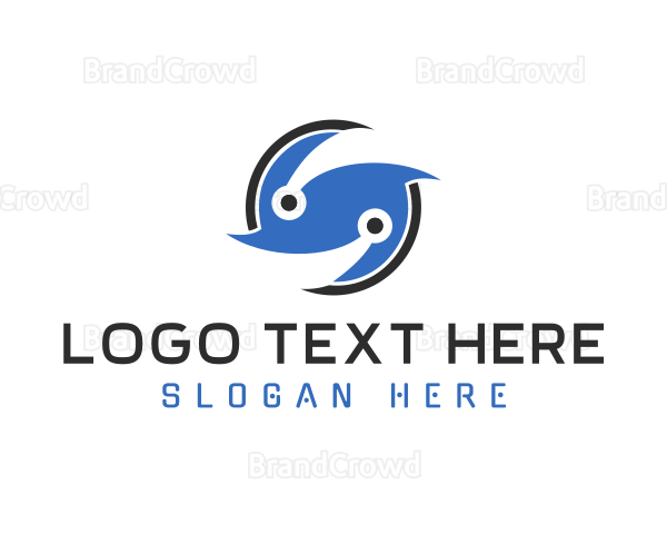 Tech Letter S Logo