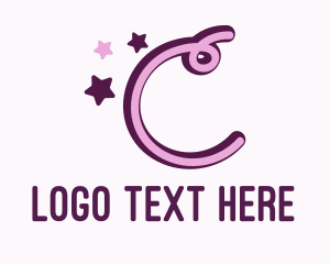 Hollywood - Star Letter C logo design