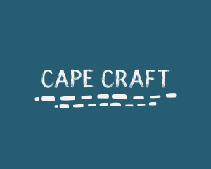 Underline Handwritten Craft logo design