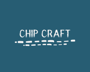 Underline Handwritten Craft logo design